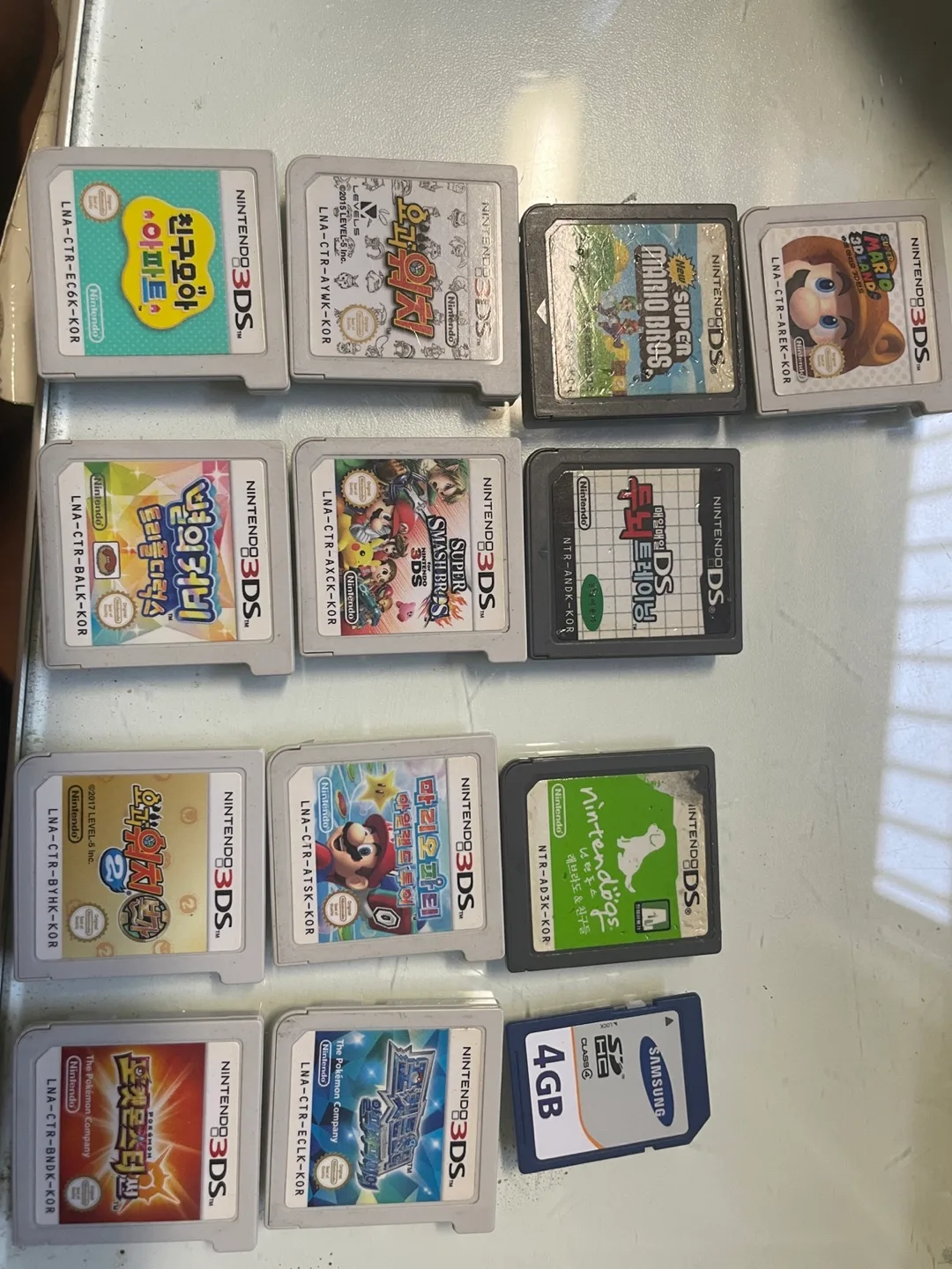 닌텐도 DS/3DS 게임 모음