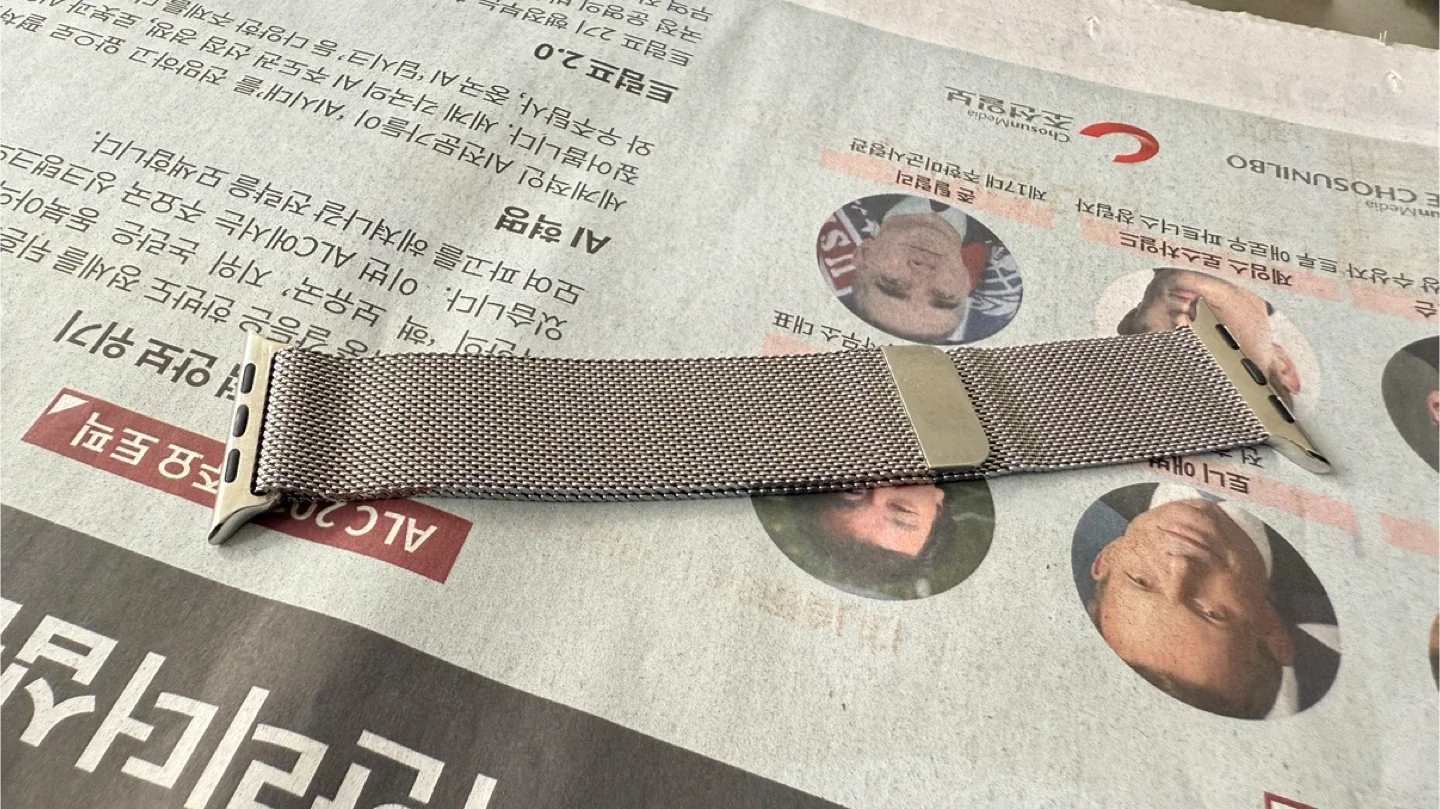 애플워치 밀레니엄 루프 네추럴 팝니다 44mm 45mm 49mm