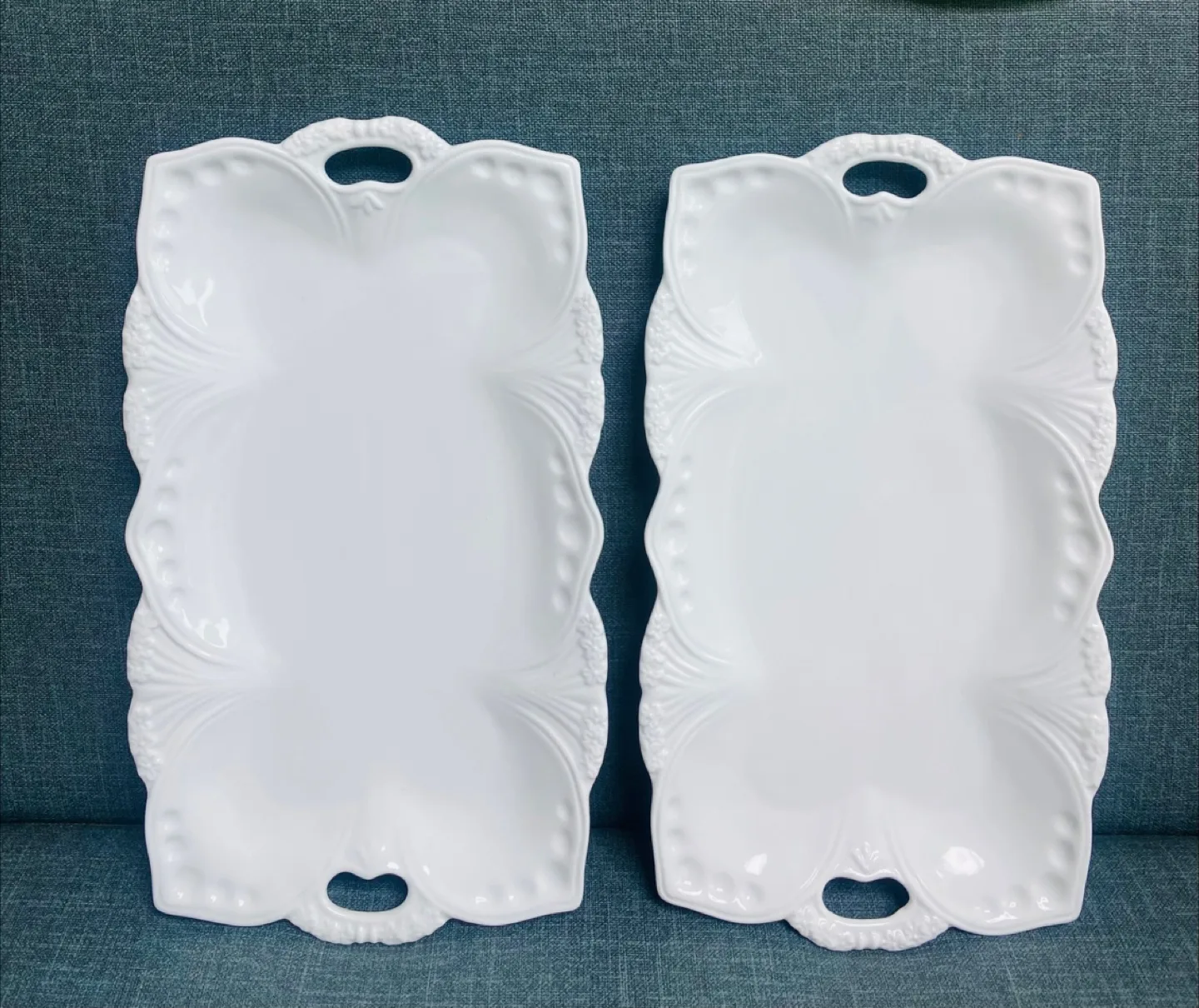 중고-빈티지 사각 접시