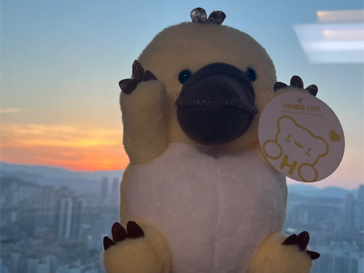 핸즈토이 오리너구리 인형