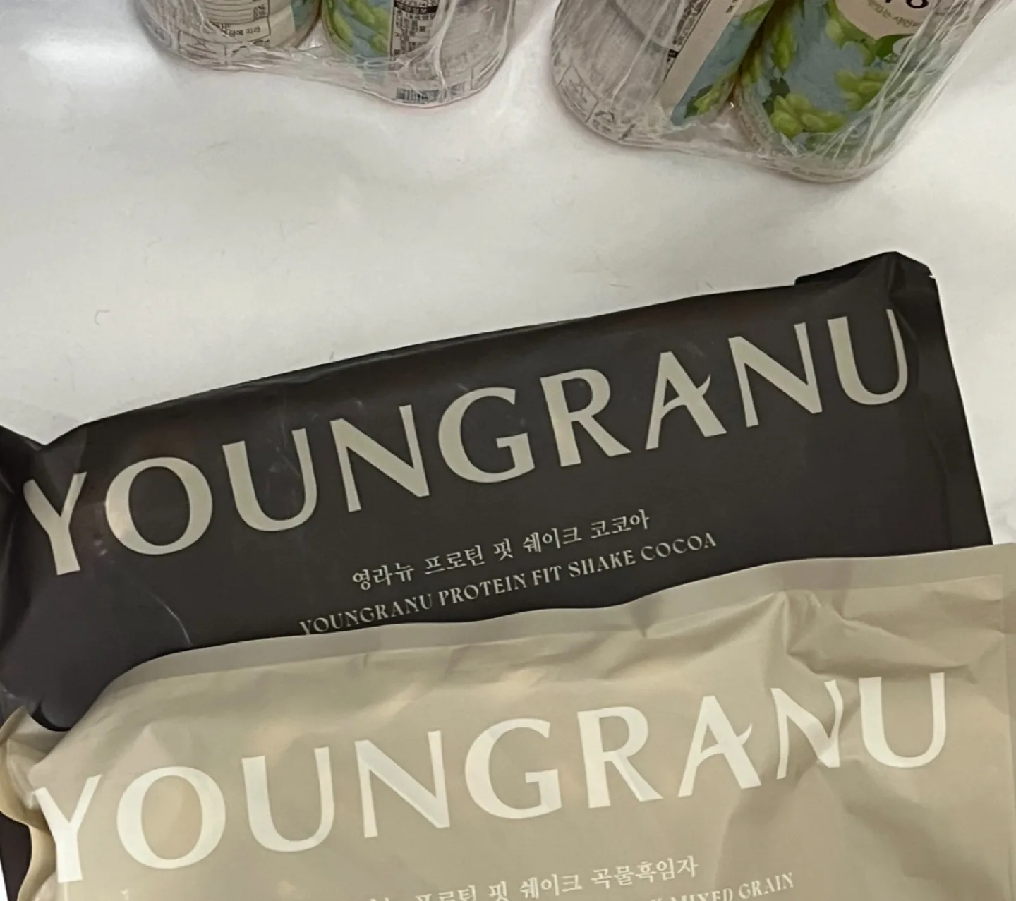 새상품 코코아 영라뉴 프로틴 쉐이크