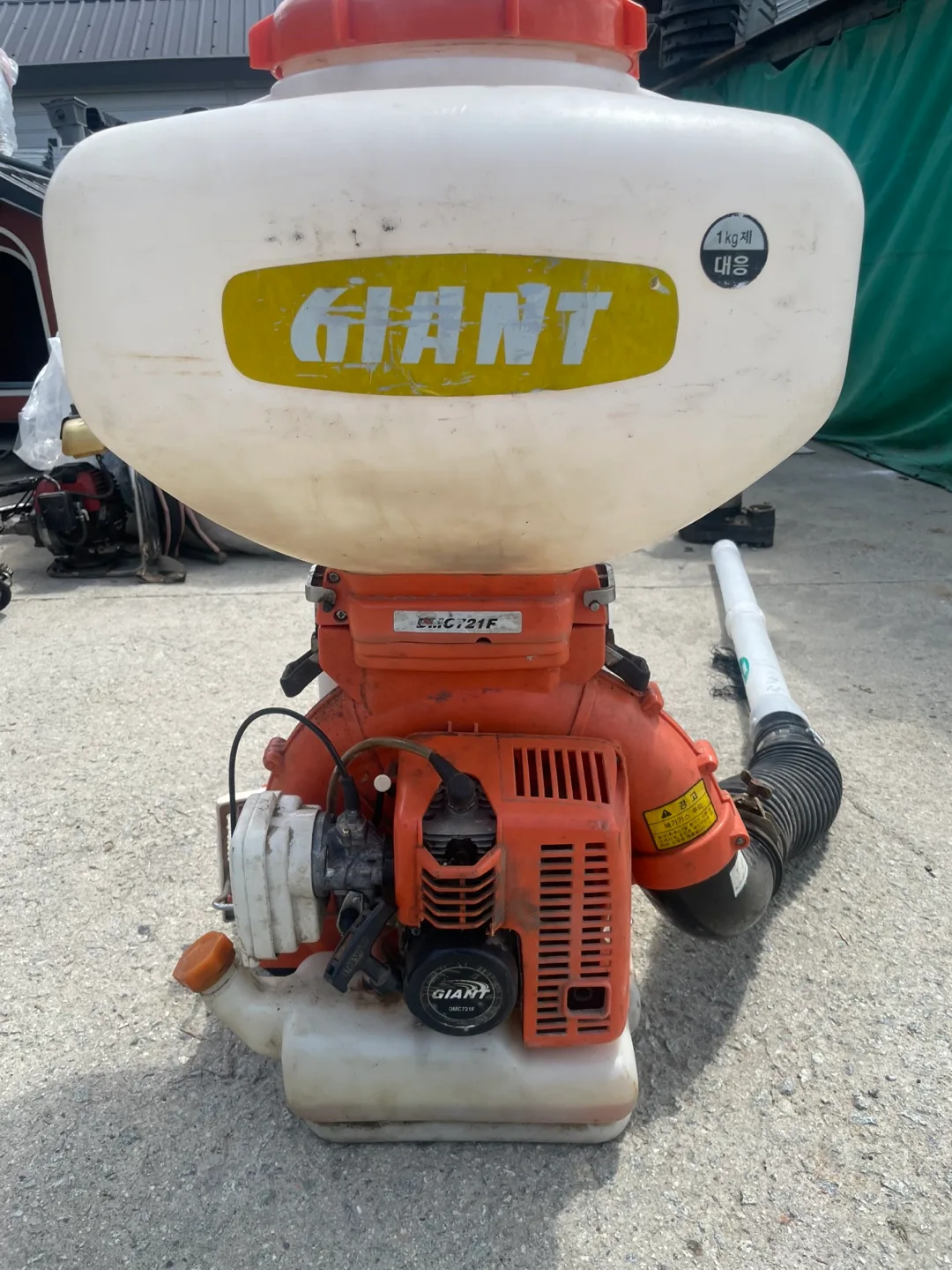 중고 자이언트 DMC721F 동력분무기