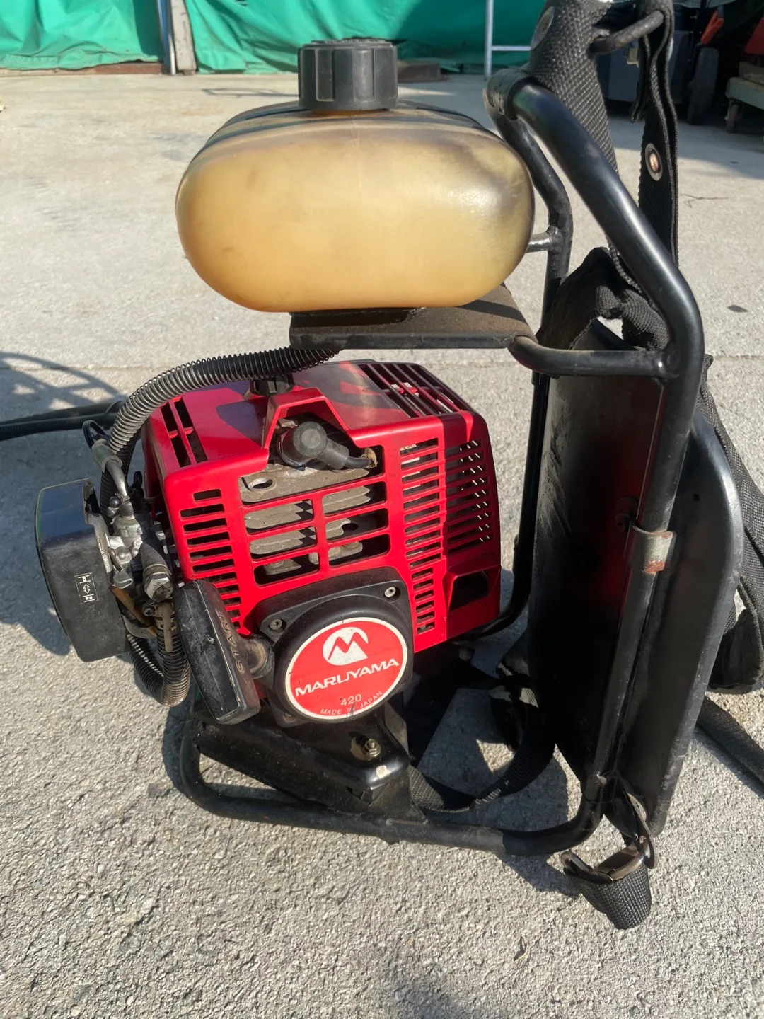 중고 마루야마 예초기 420