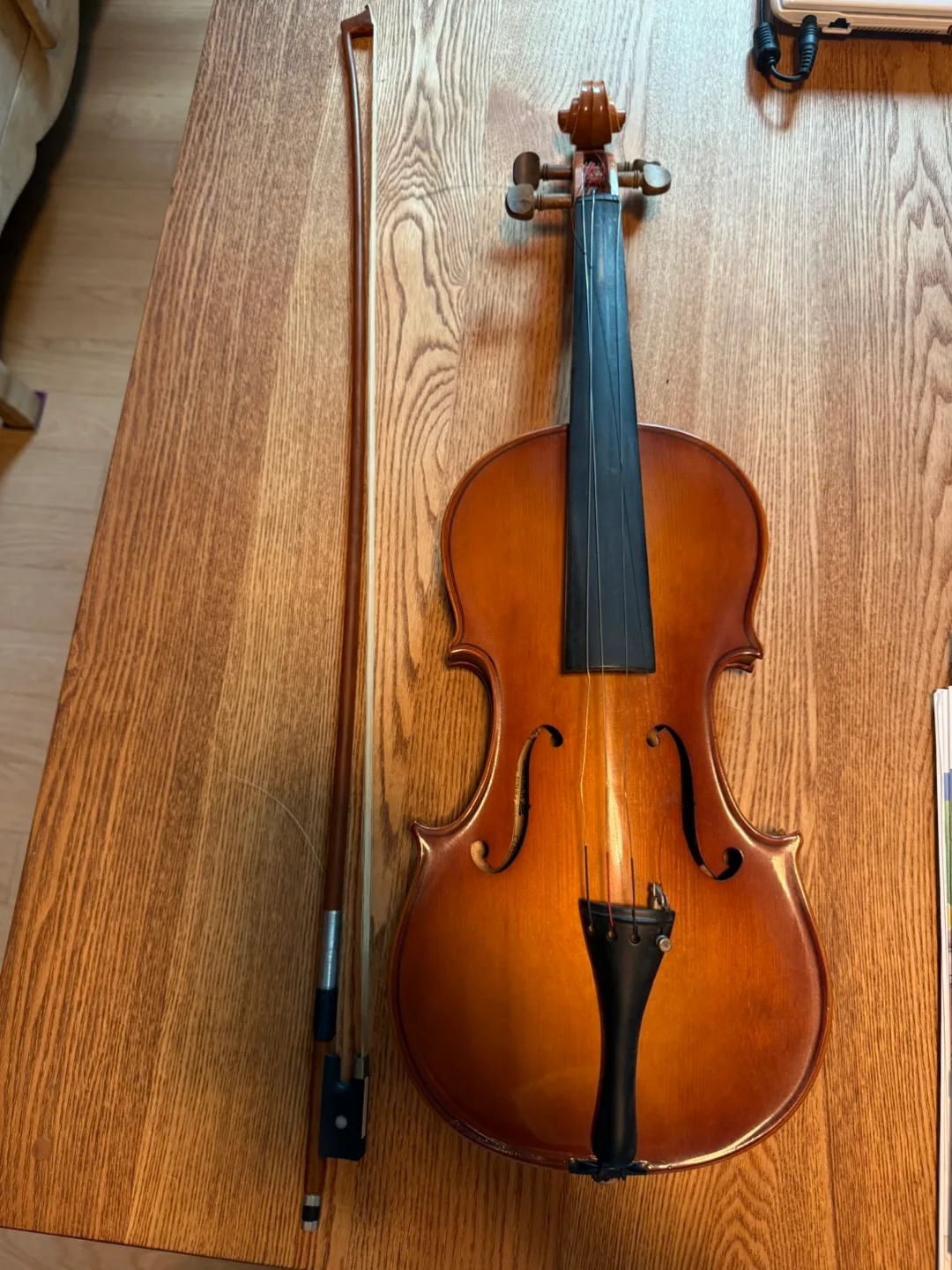 중고 바이올린 활 포함
