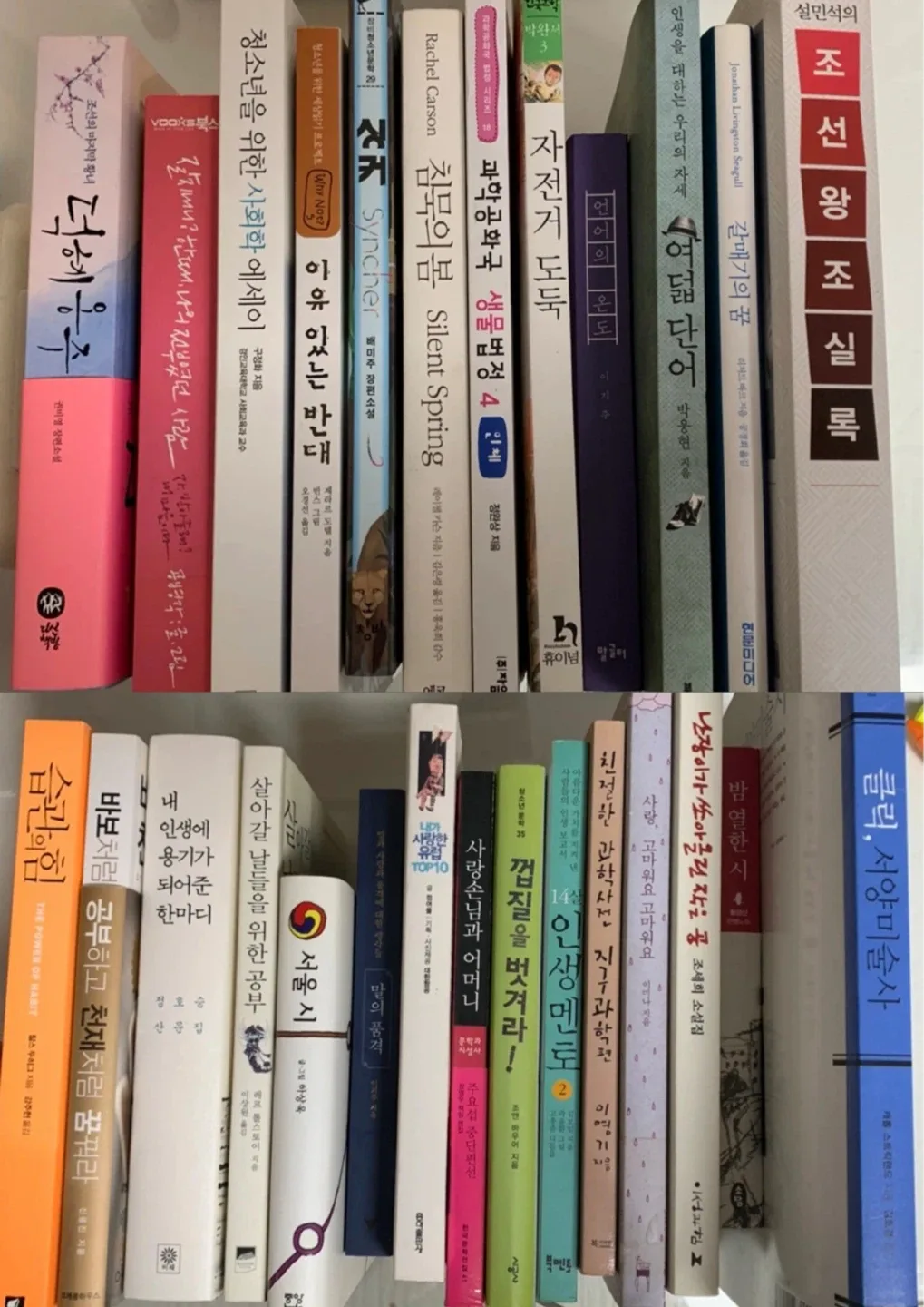 영훈국제중 중고딩필독서 반값판매