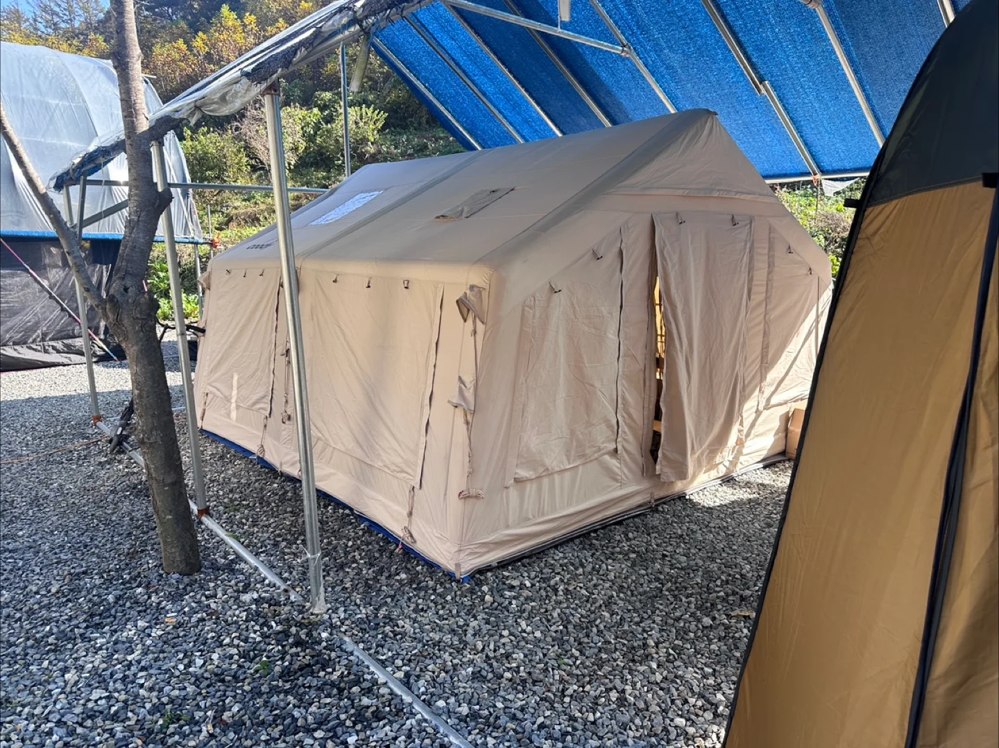 쿠디 13.6 에어텐트 판매합니다(중고)