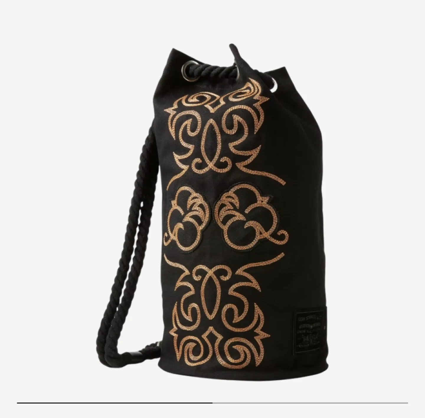 리바이스 데님티어스 라이더 럭색 블랙(A+ 중고상품)