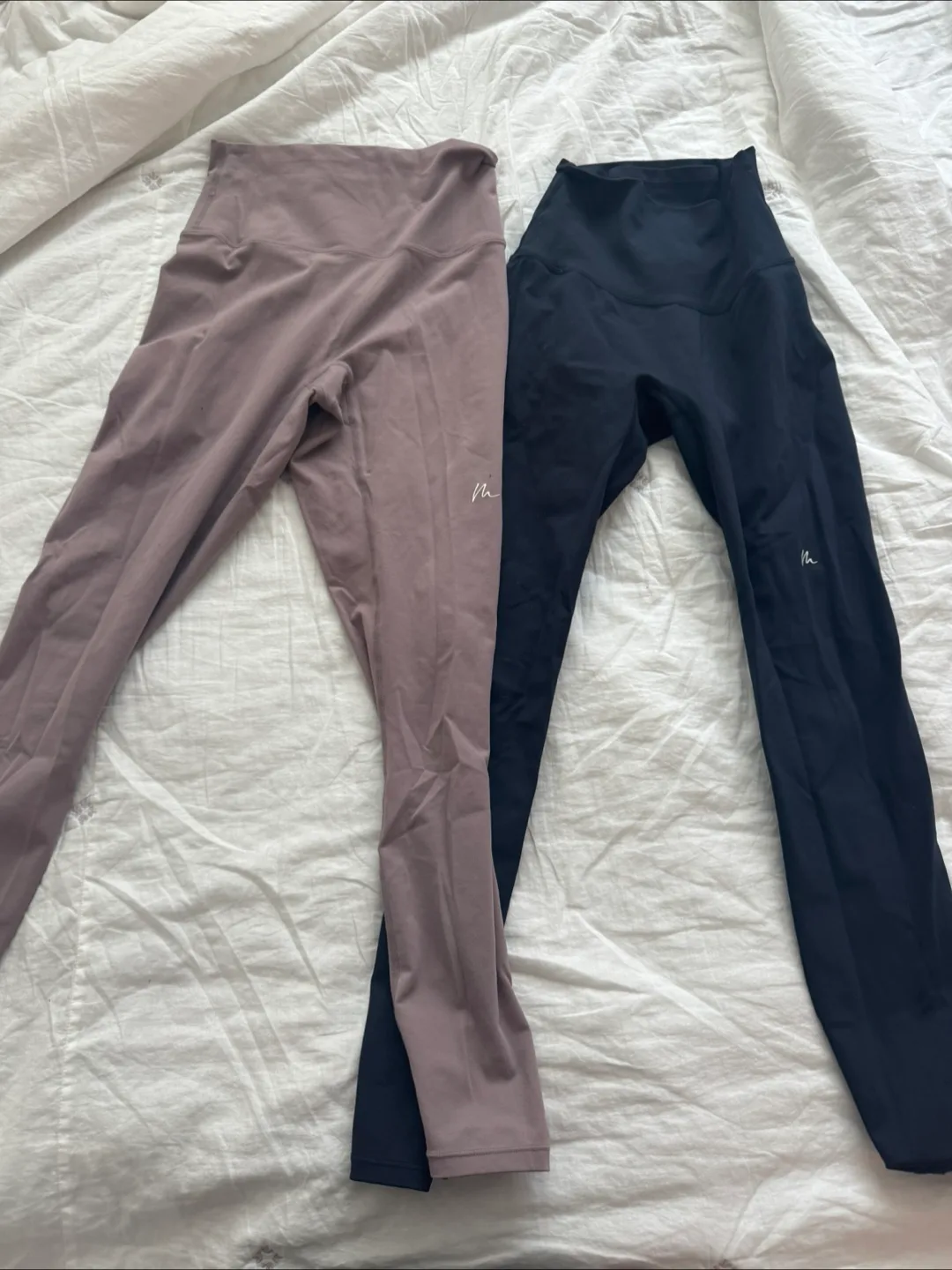 뮤브 여성 레깅스 S 핑크 네이비