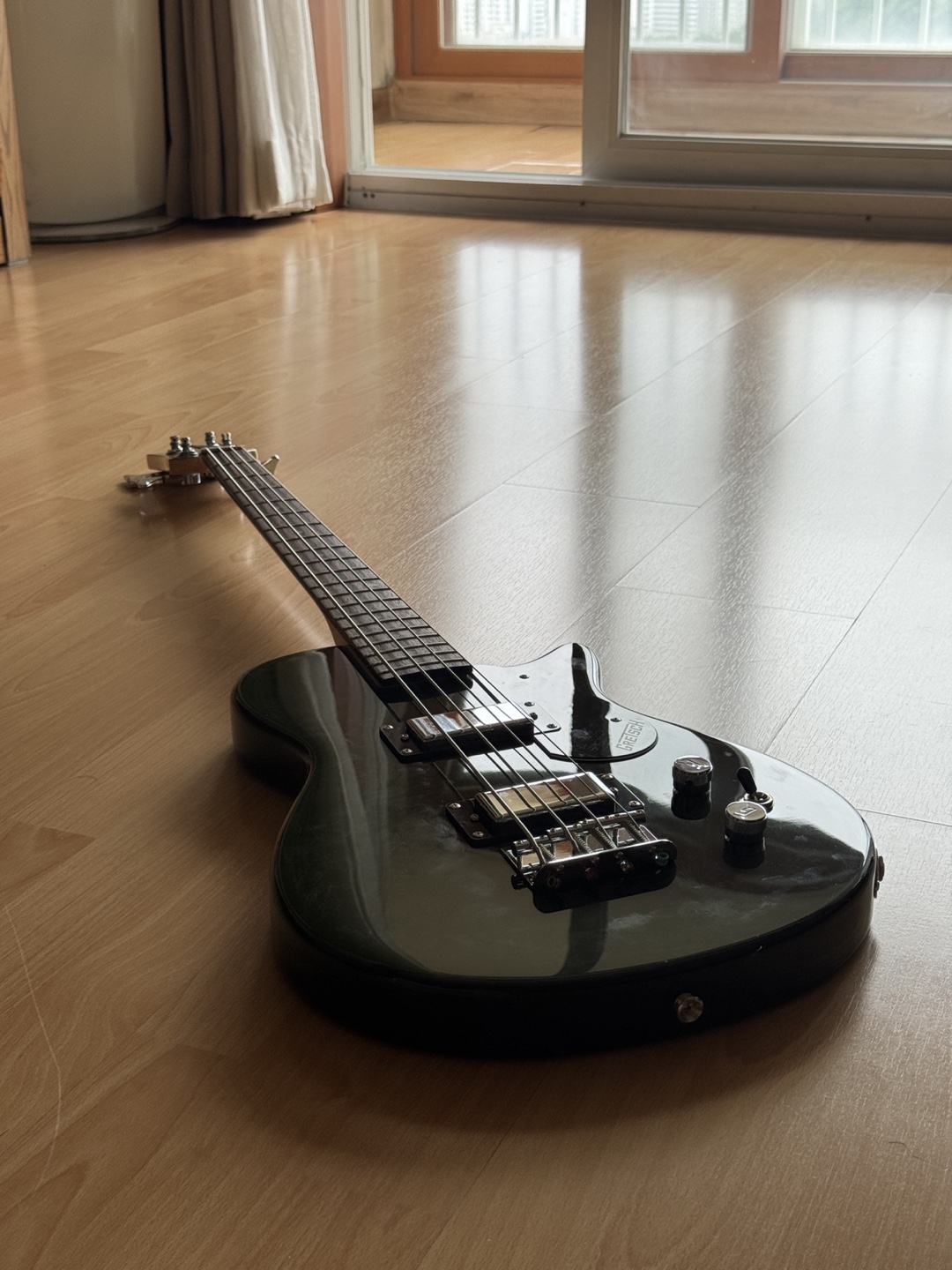 그레치 주니어 젯 숏스케일 베이스 기타 Torino Green G2220