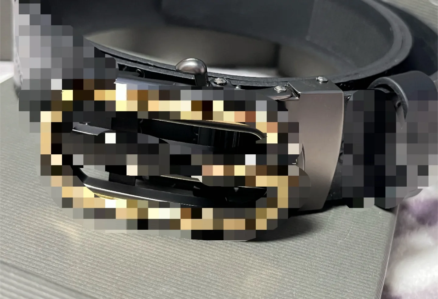 🔸(미사용) 남성 천연소가죽 자동벨트 (내용참고)