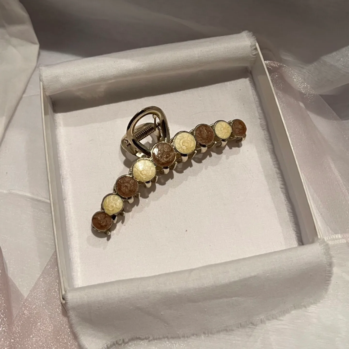 발레코어 헤어 집게핀