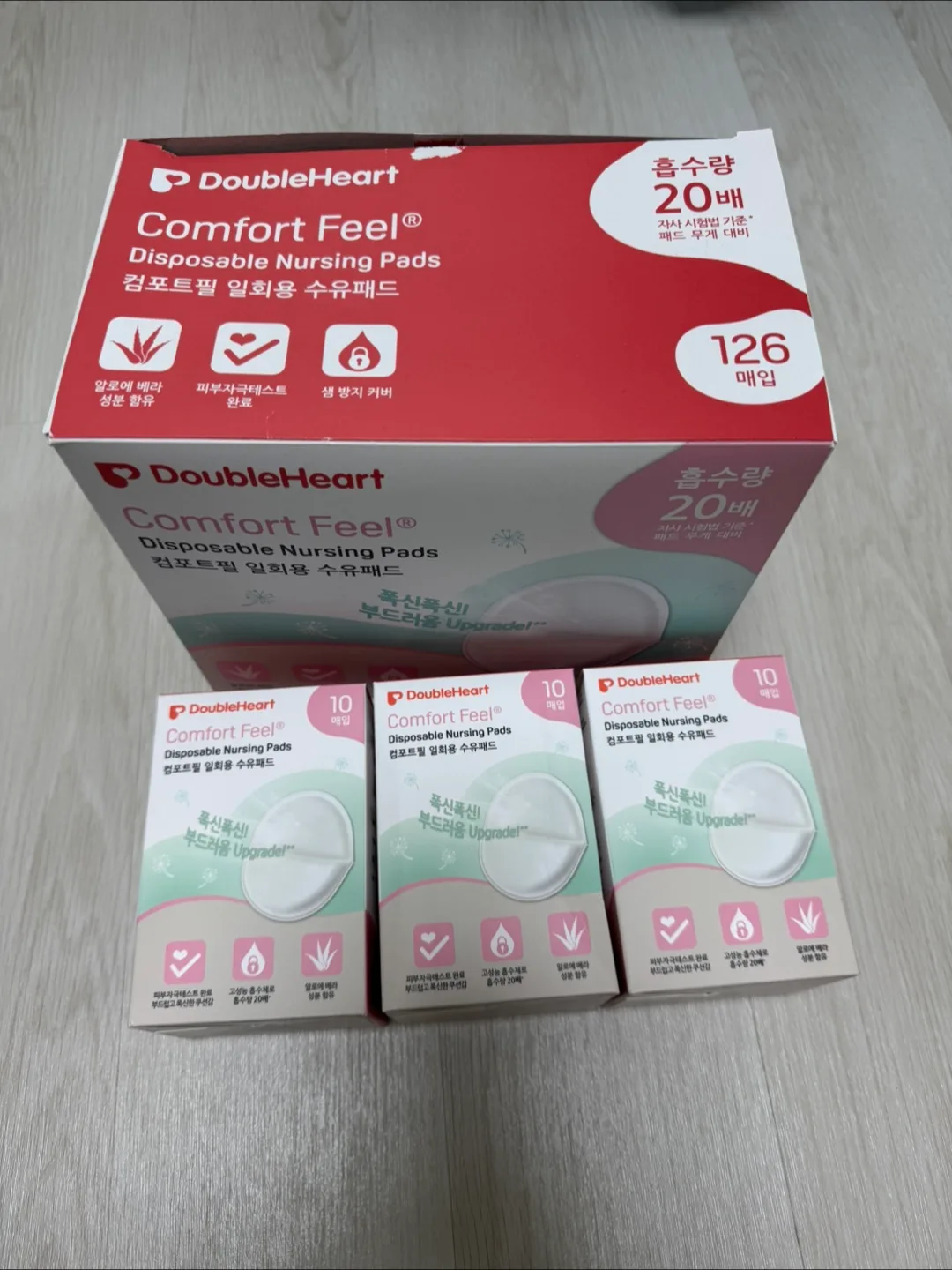 더블하트 수유패드 87개