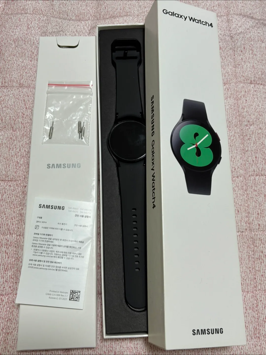 갤럭시워치4 블랙 40mm 판매합니다