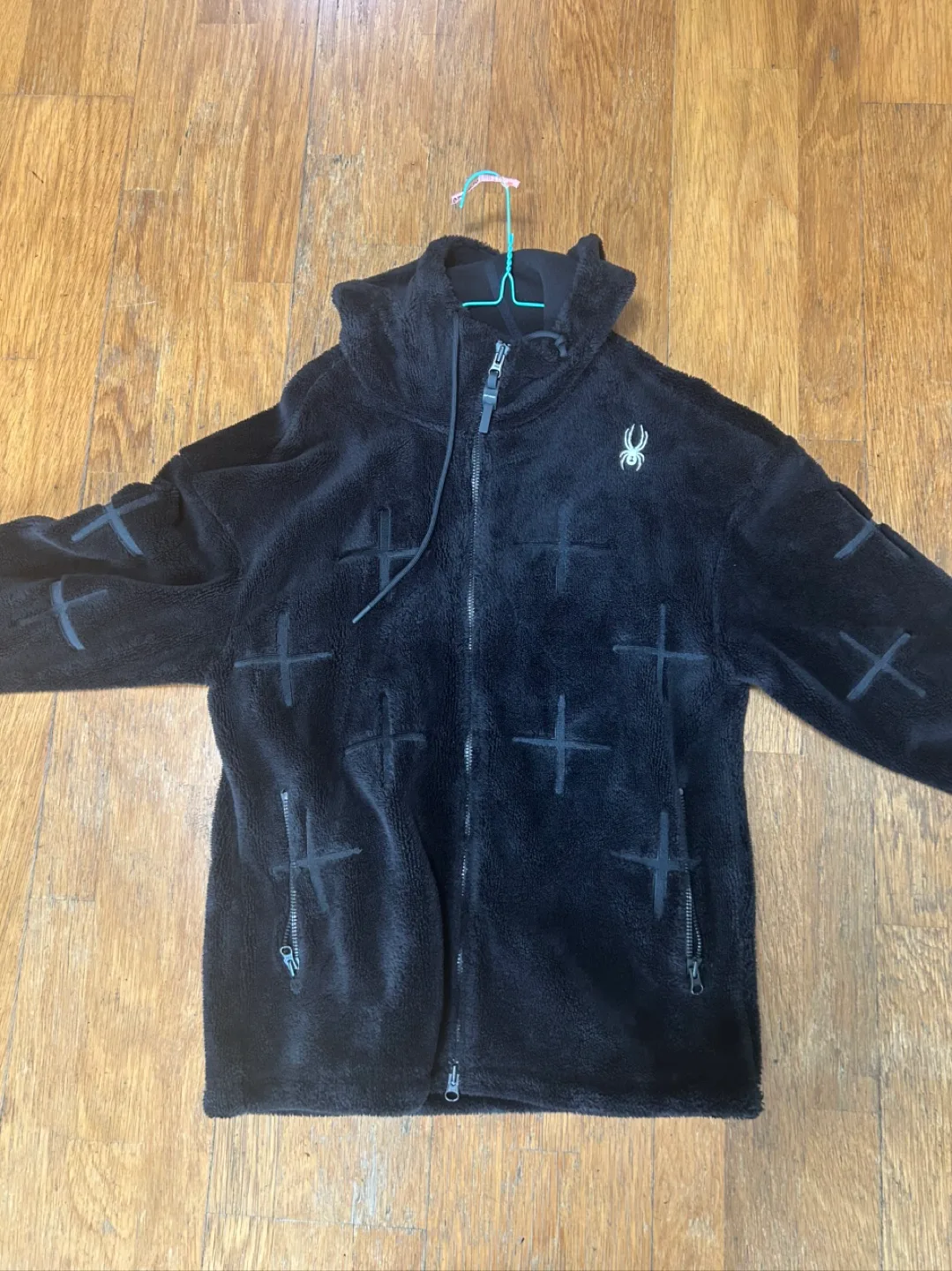 [중고] SPIDER 플리스 후드집업 S사이즈