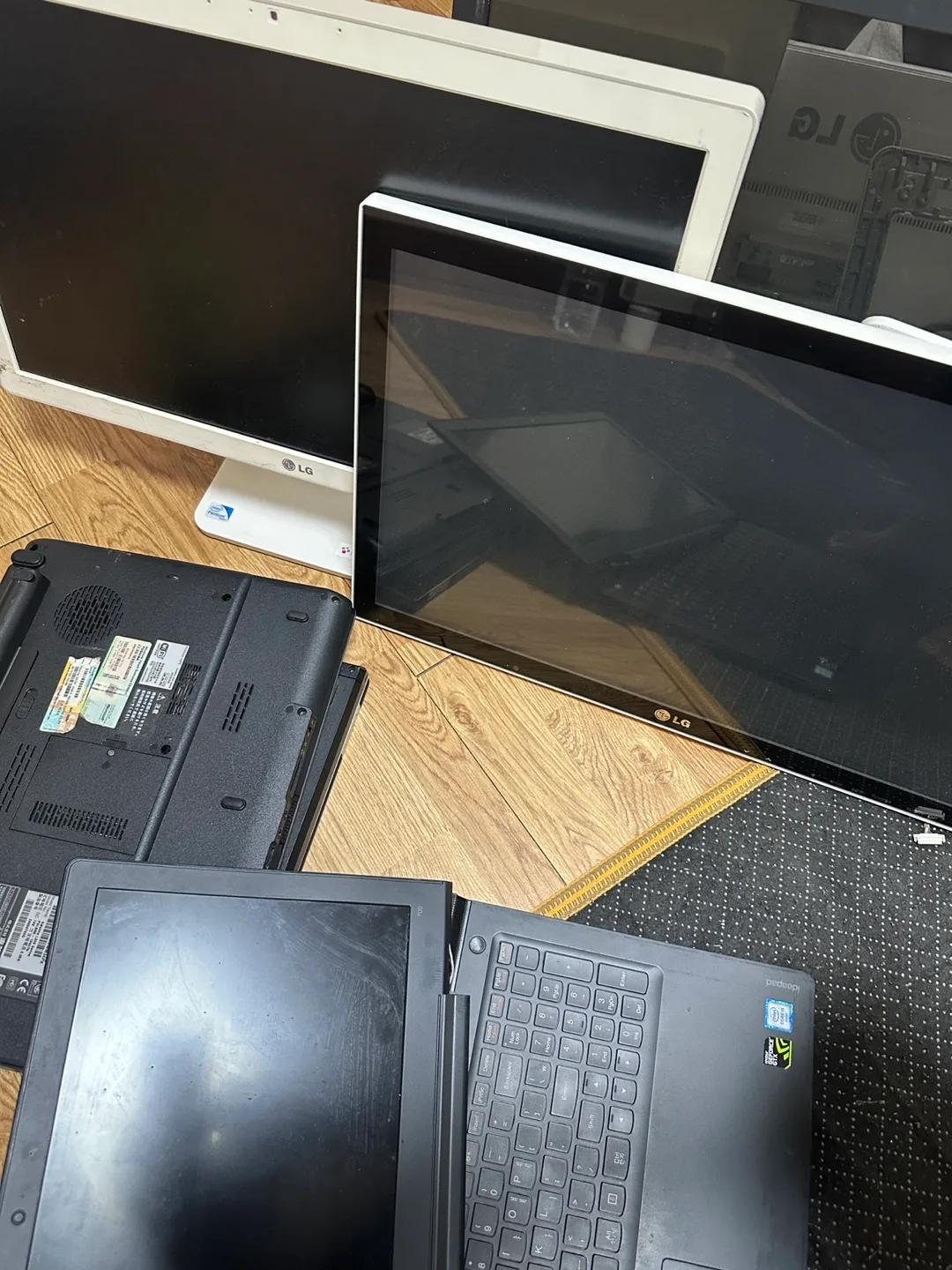 중고 모니터, 노트북