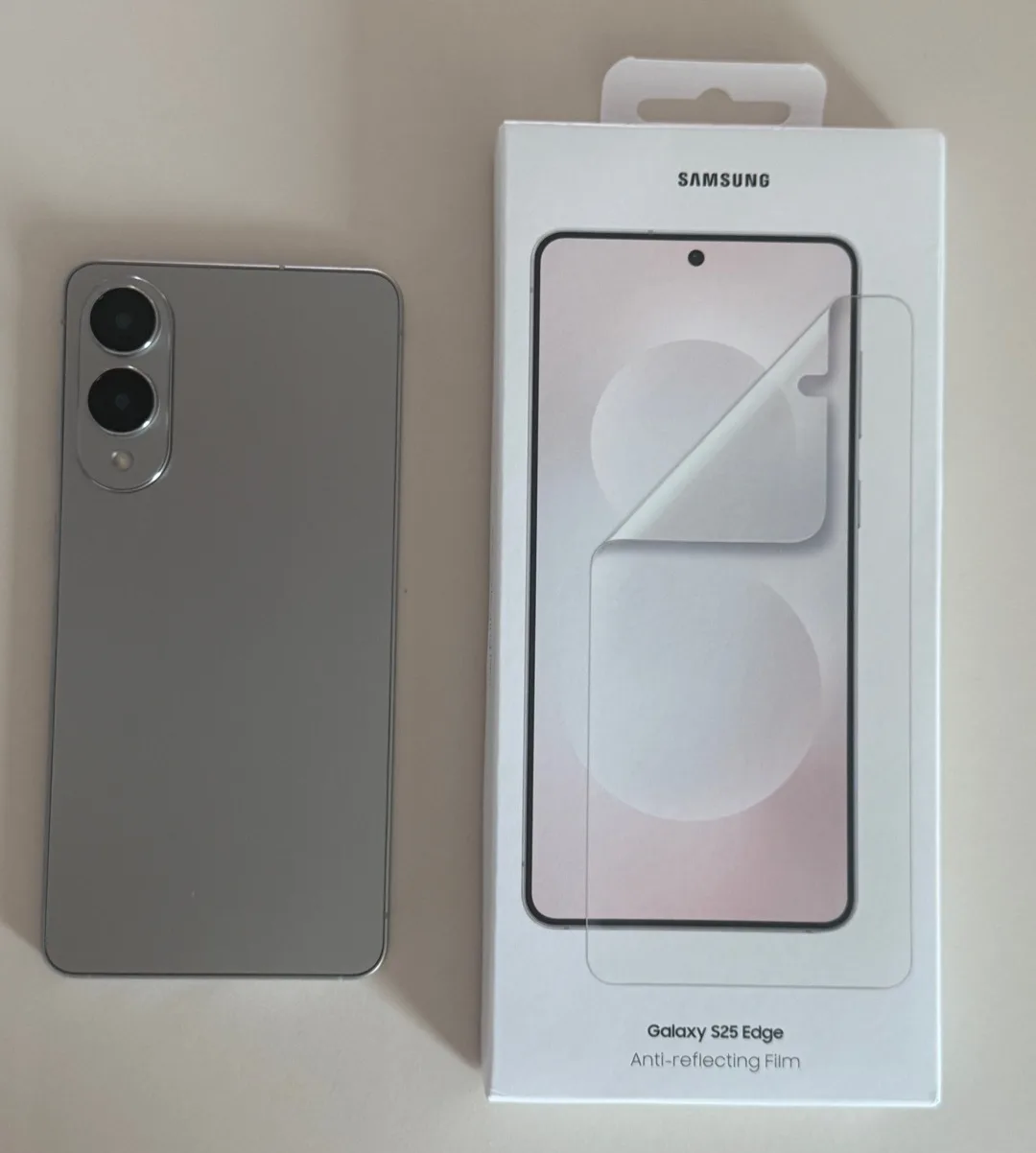 S25 엣지 256G 실버 상태 S급 중고 판매