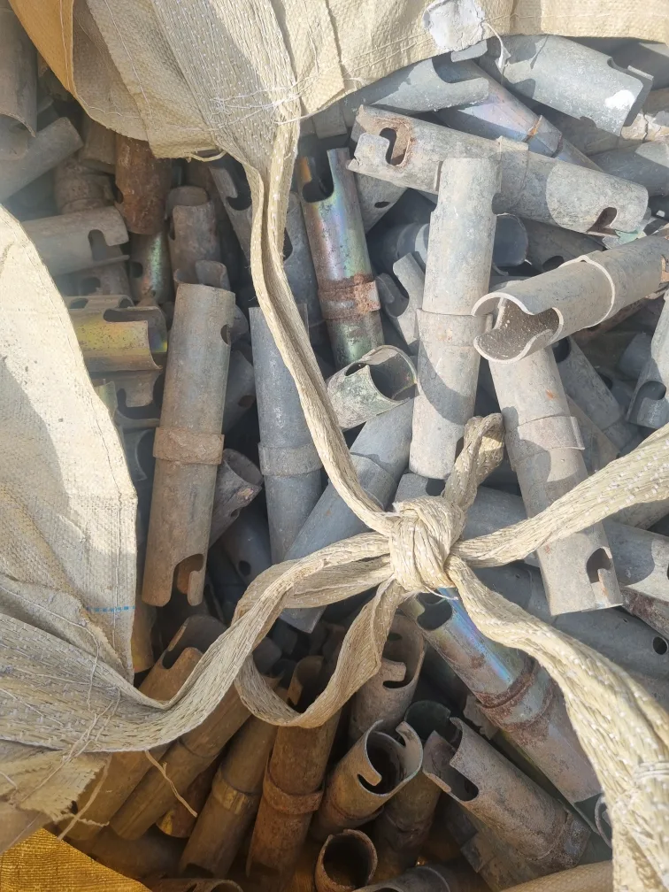 중고 건설 현장 파이프연결핀