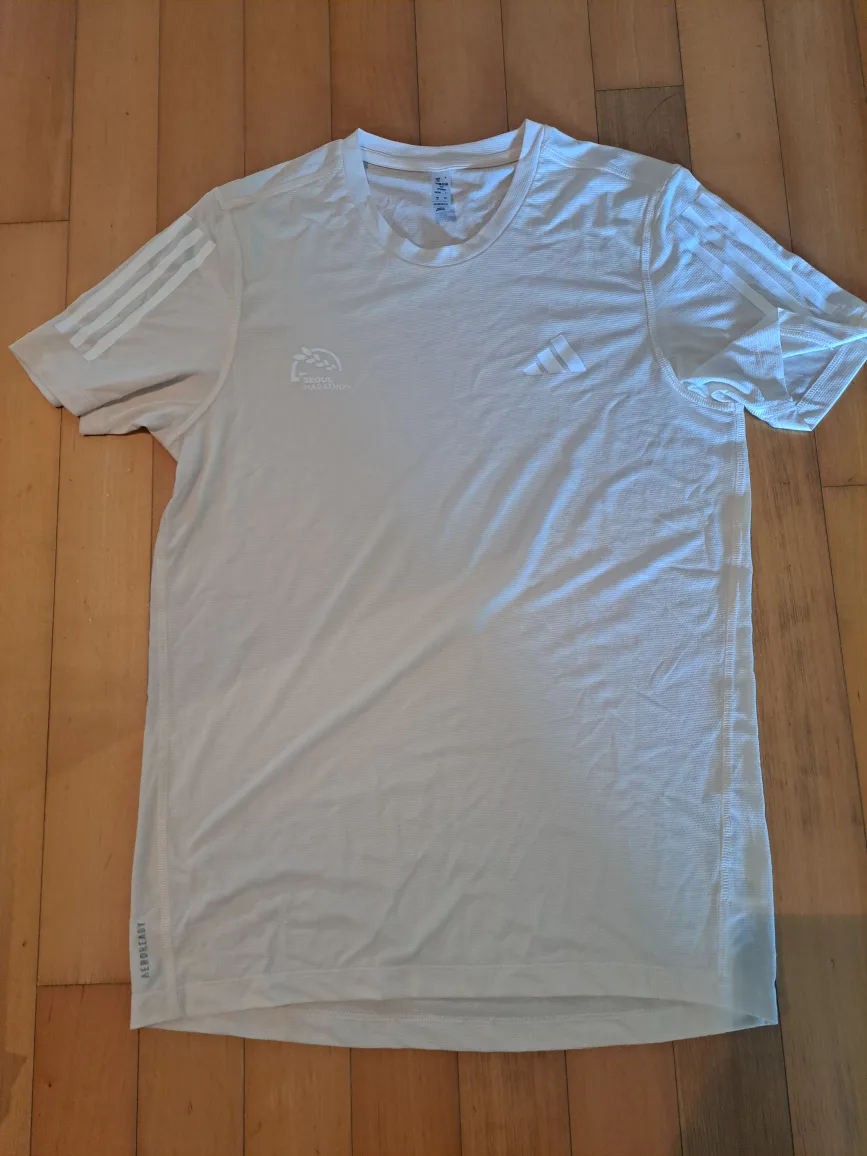 아디다스, 프로스펙스 러닝 반팔 티셔츠 판매합니다