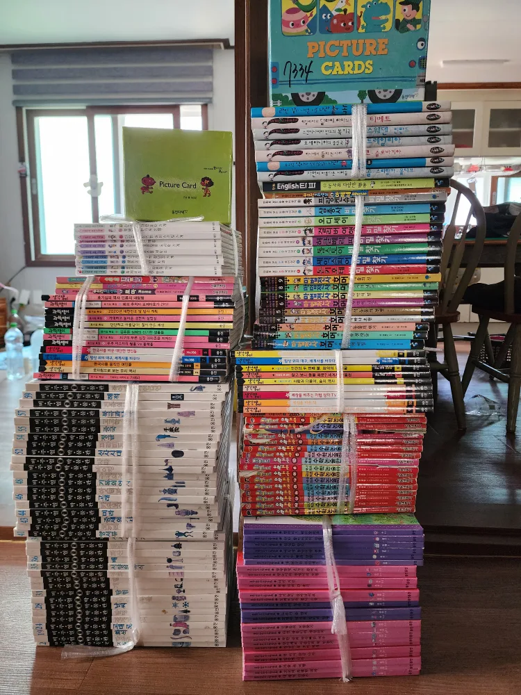 어린이 중고 책(자연관찰, 전래동화,비주얼박물관,웅진),만화책