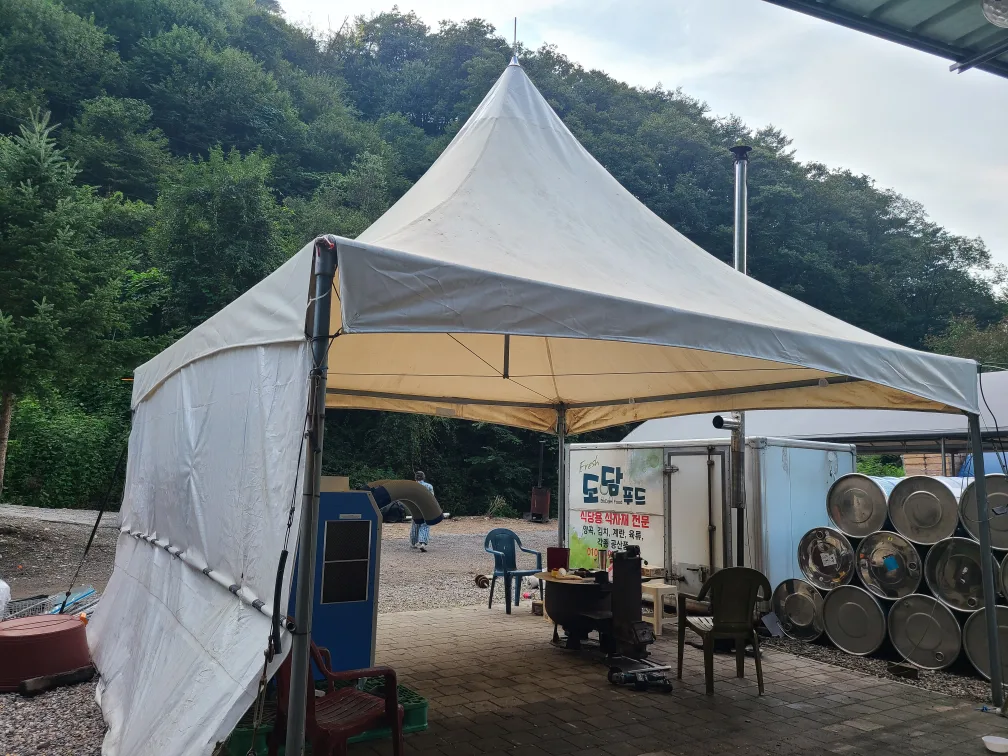 몽골 중고 대형 텐트 판매