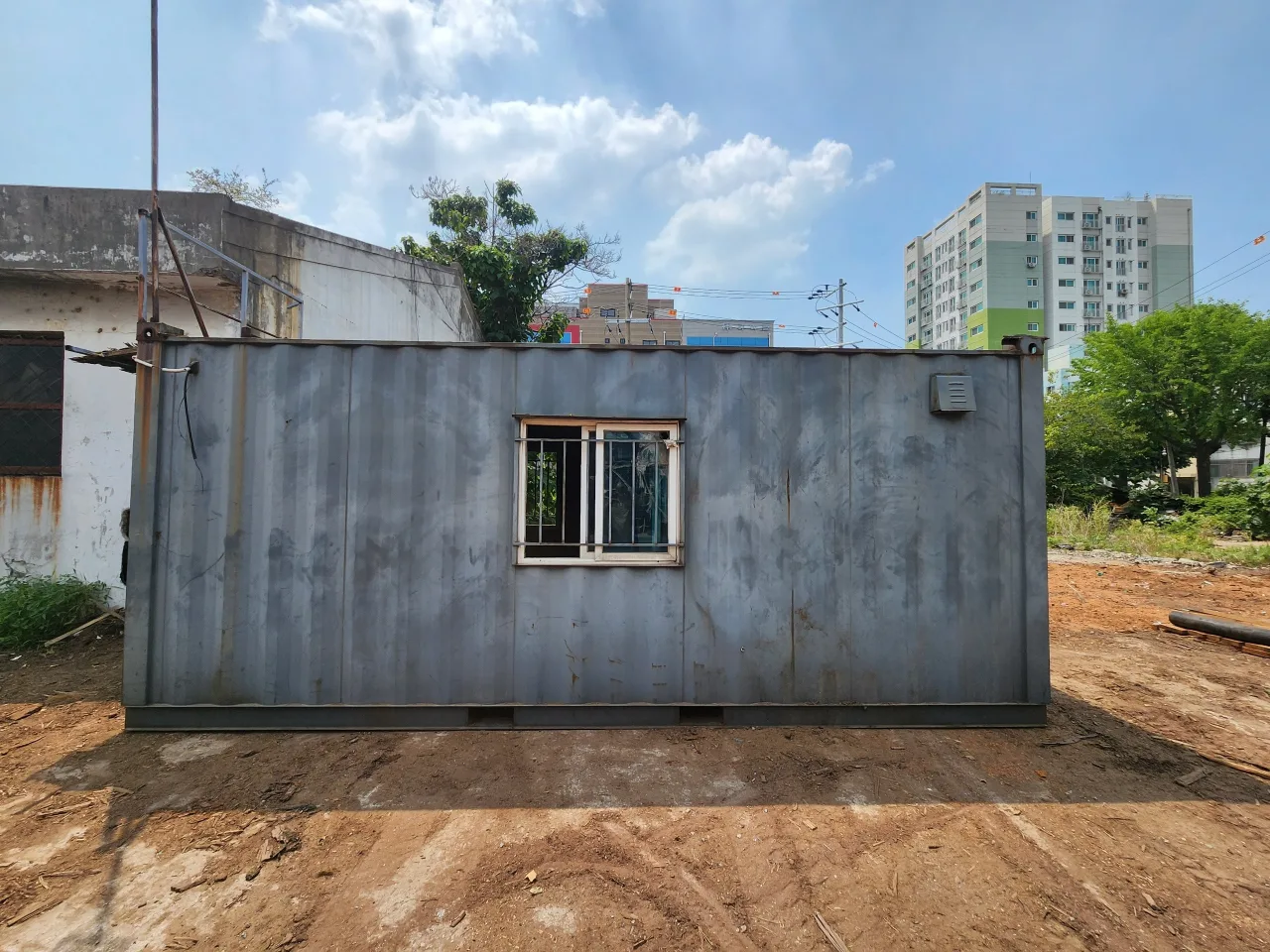 측면출입문 ㅡ3×6중고컨테이너 ㅡ 75 만