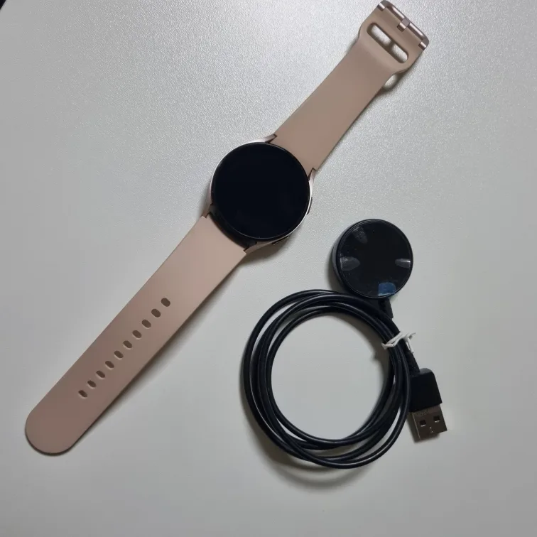 갤럭시 워치4 40mm 핑크골드, 택포