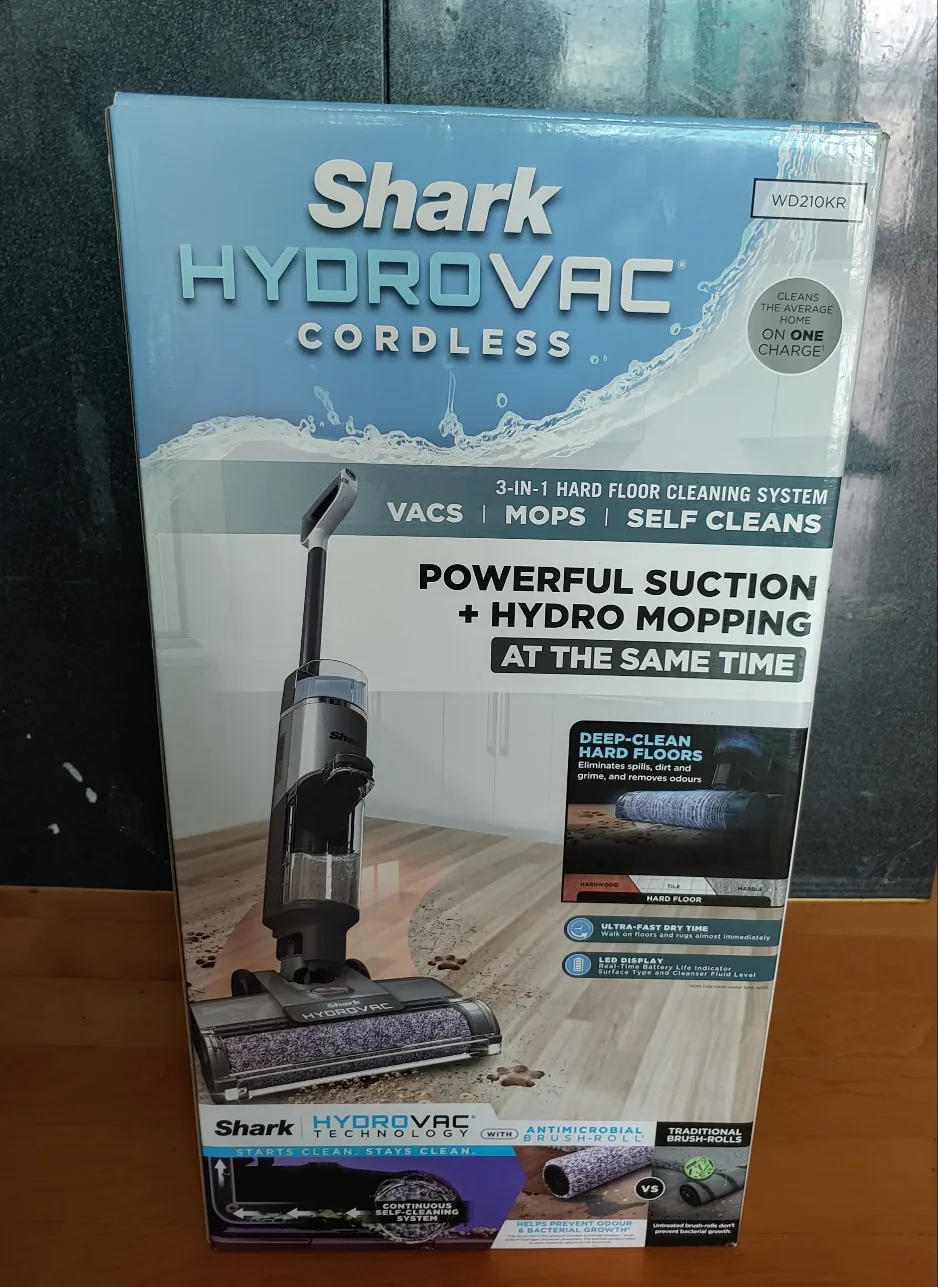 샤크 청소기 하이드로백 WD210KR