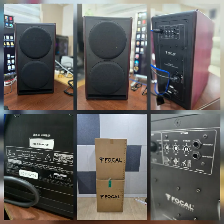 Focal trio6be. 스튜디오 모니터링 스피커