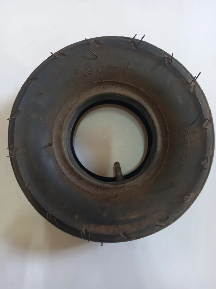 3.00-4 사이즈 중고 타이어