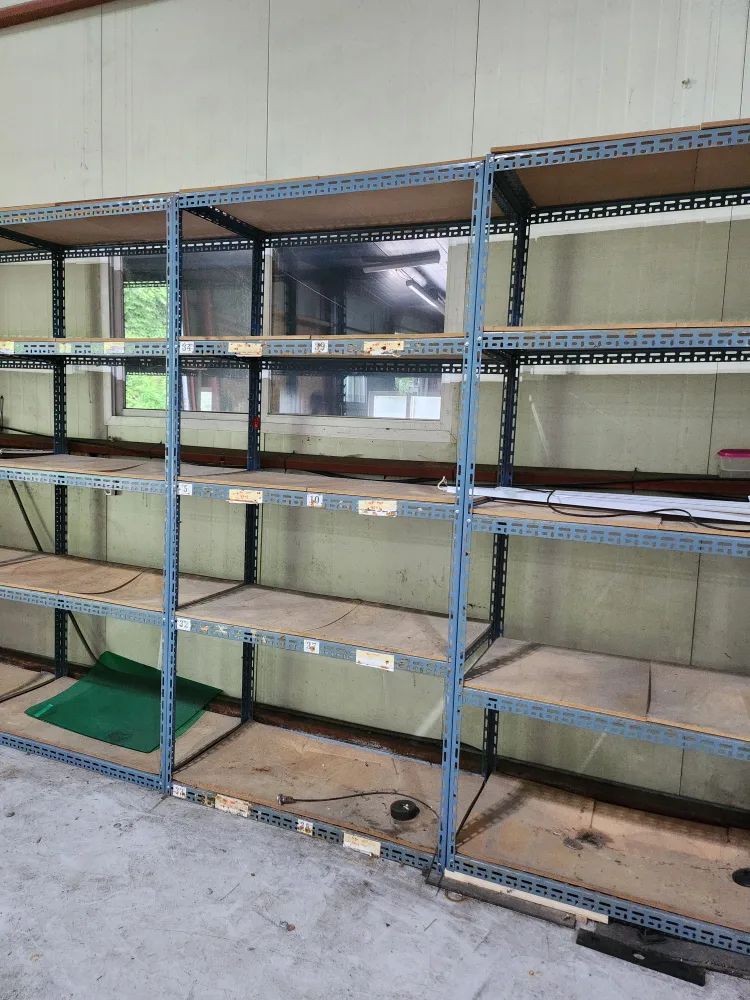 중고 조립식 선반 10개 개당 15000