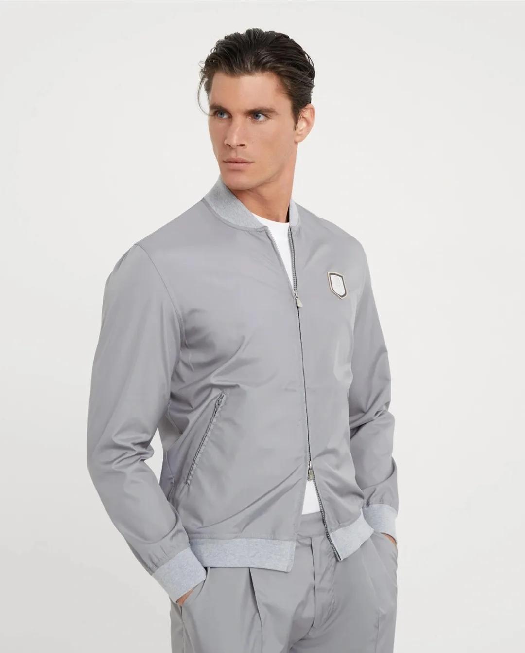 브루넬로 쿠치넬리 테니스 봄버(보머) 바람막이 자켓 XL 105사이즈