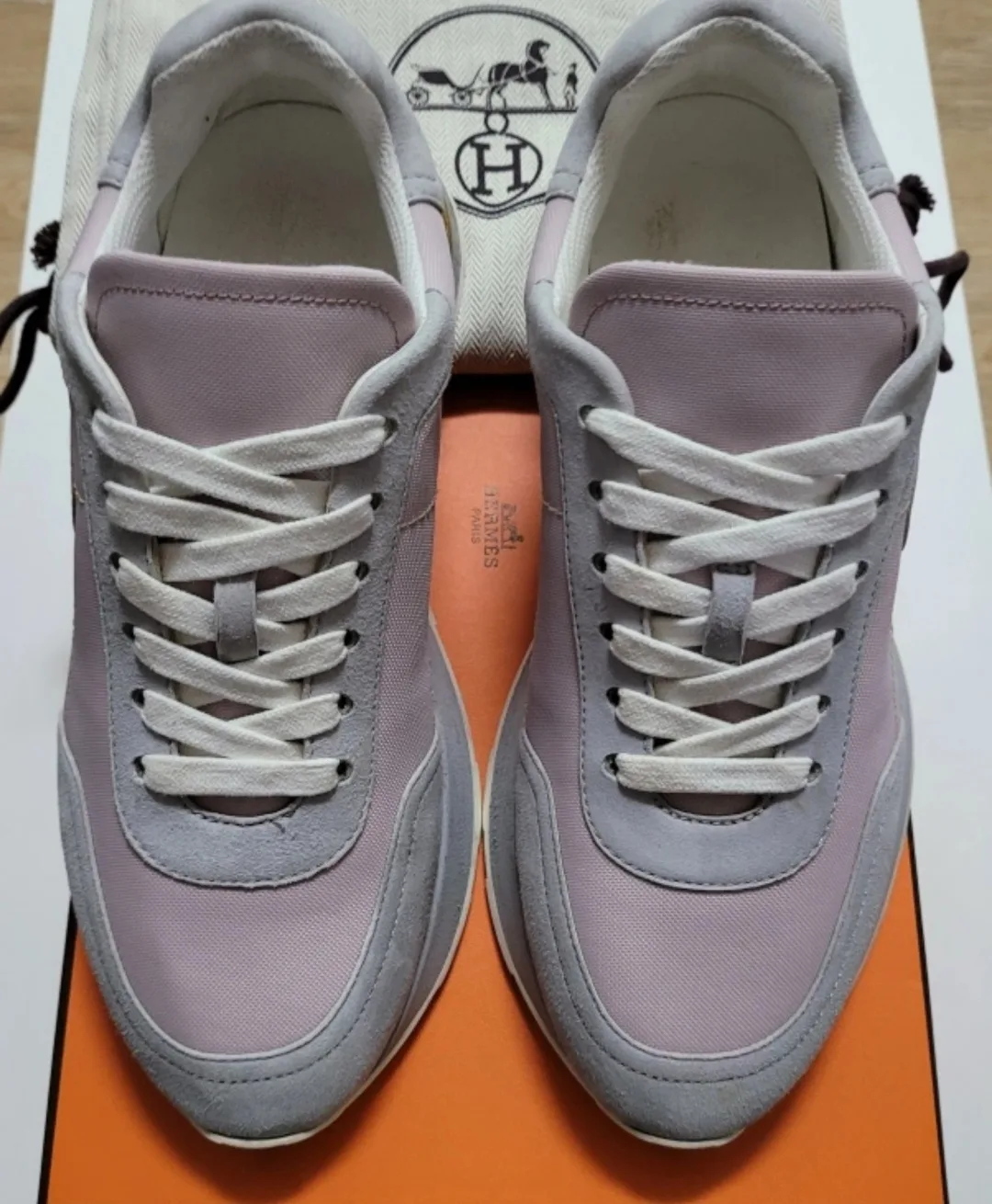 에르메스 스니커즈 운동화 신발 드라이브 37 한정판<<정품 >>