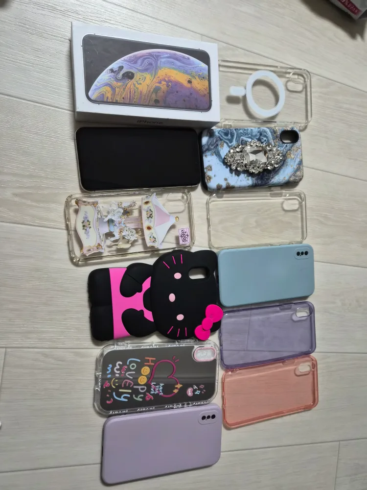 중고 아이폰XS 실버 256G (해외직구구매건)