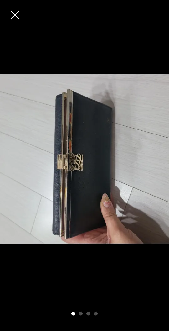 루이까또즈 블랙핑크 장지갑