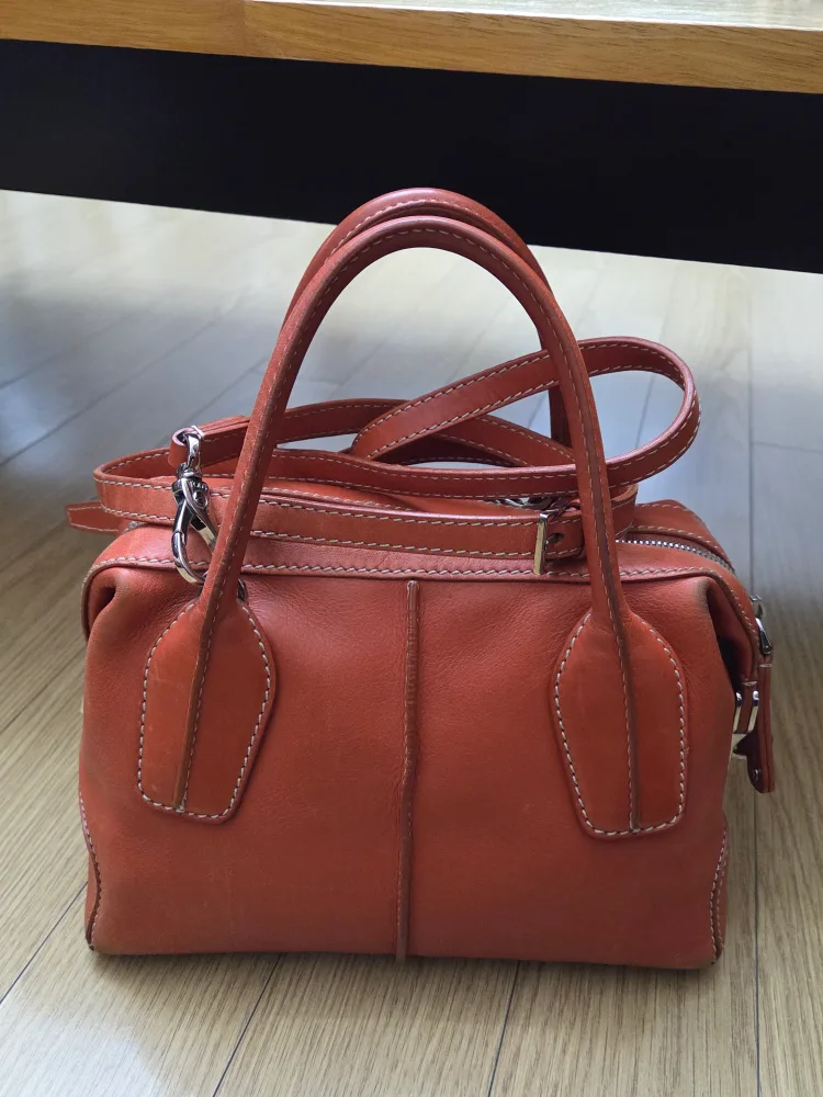 토즈 디백 미니백 빈티지 오렌지 가방