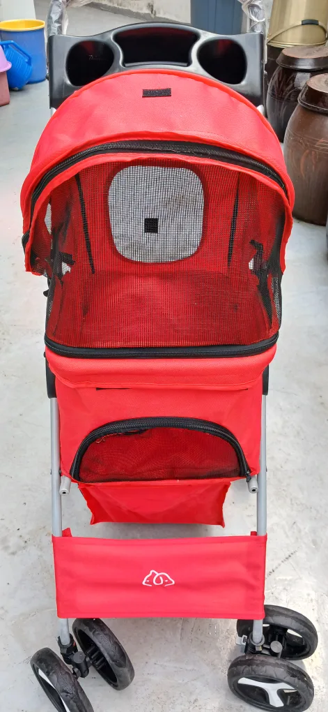 강아지 유모차