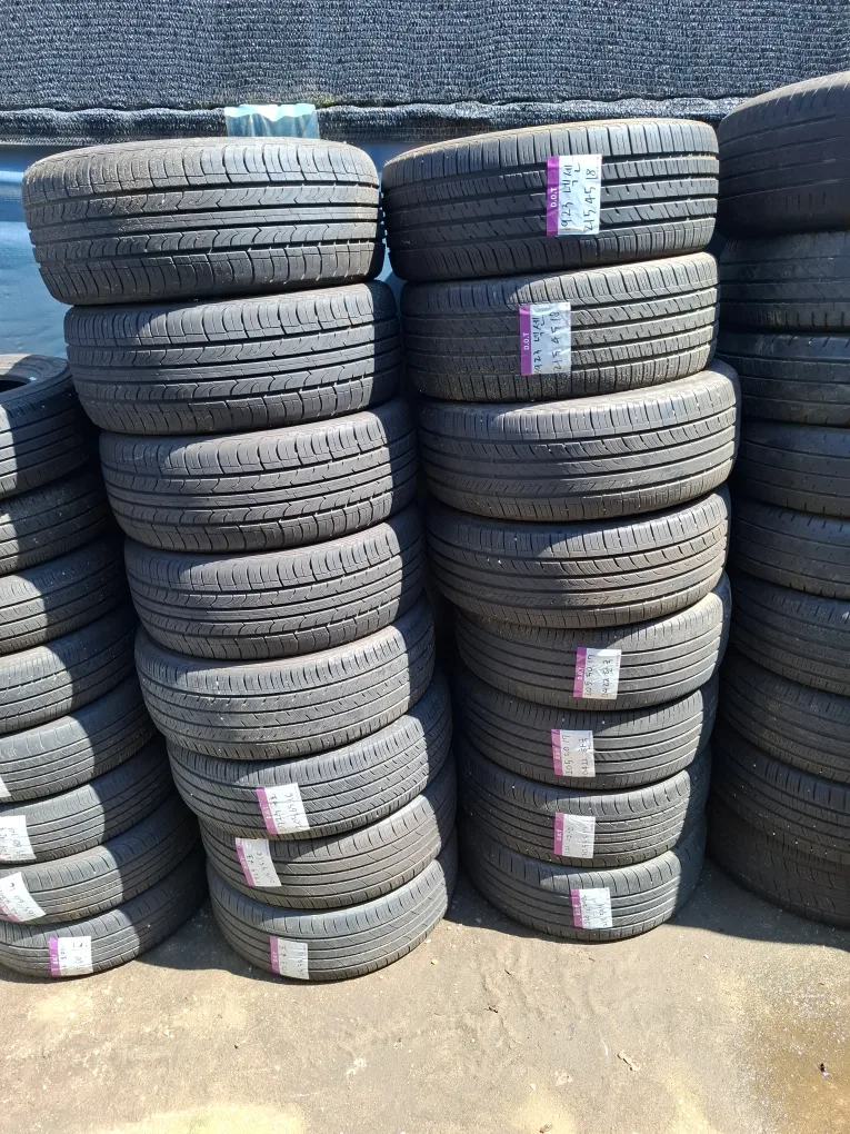 중고타이어 정리합니다