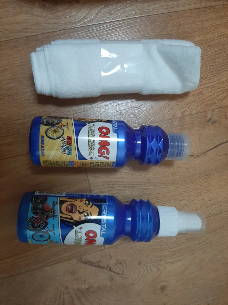 크리스탈 OMG 자전거 세차 키트