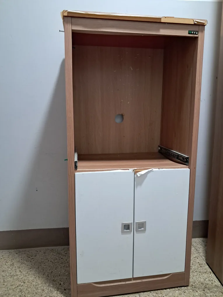 중고 수납장 (나무색)