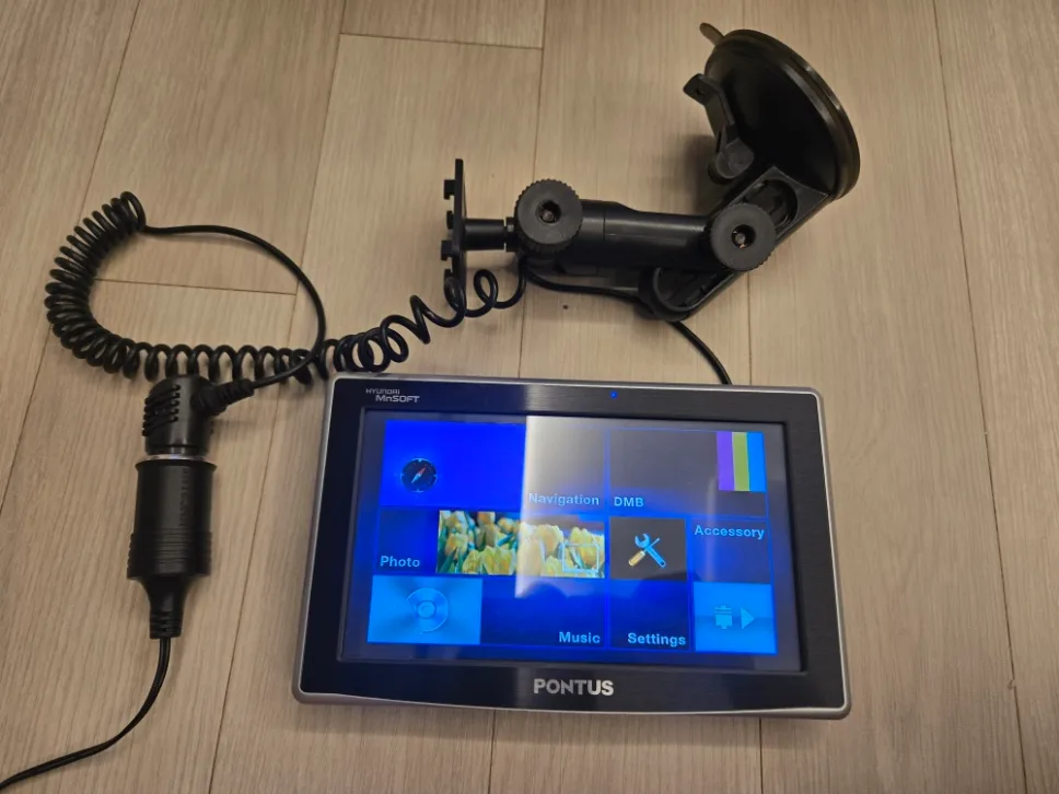 폰터스 k7-m  7인치 중고 내비게이션