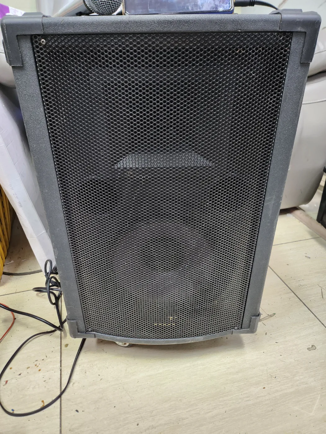 VASCOM 바스컴 WSM7151CT 250와트 강의용 행사용 이동식 앰프 중고입니다