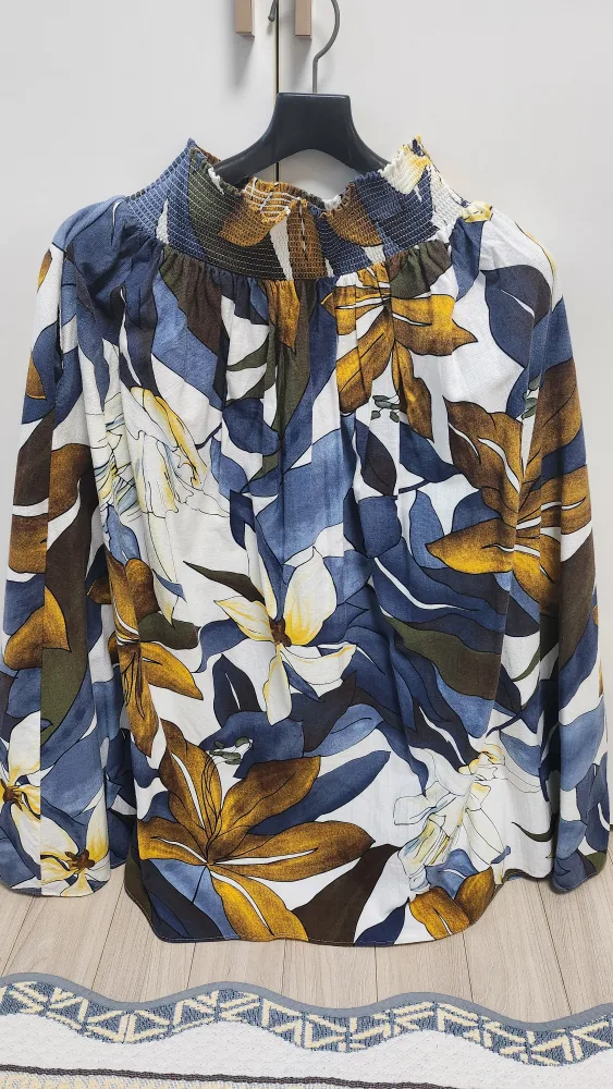 꽃무늬 스커트 (중고)