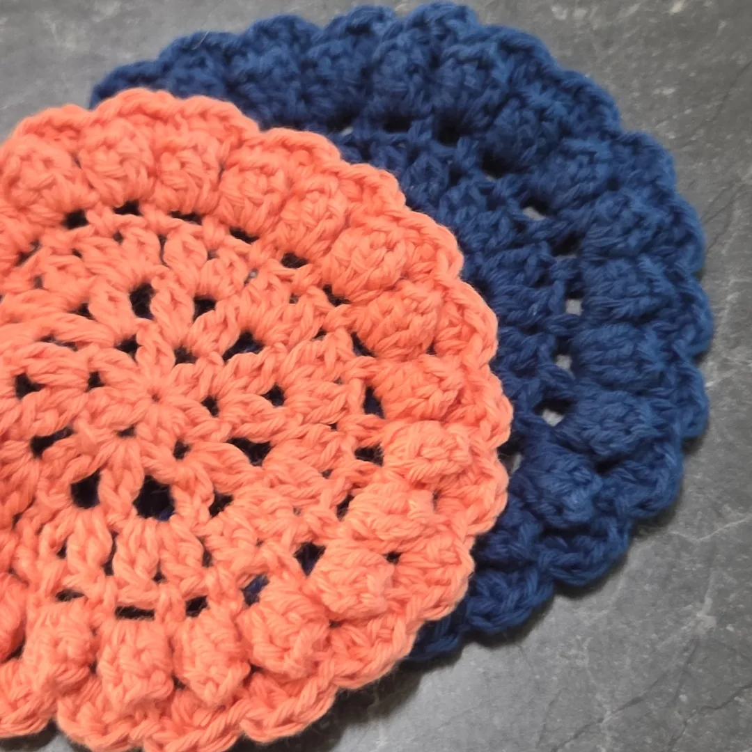 뜨개 티코스터/컵받침