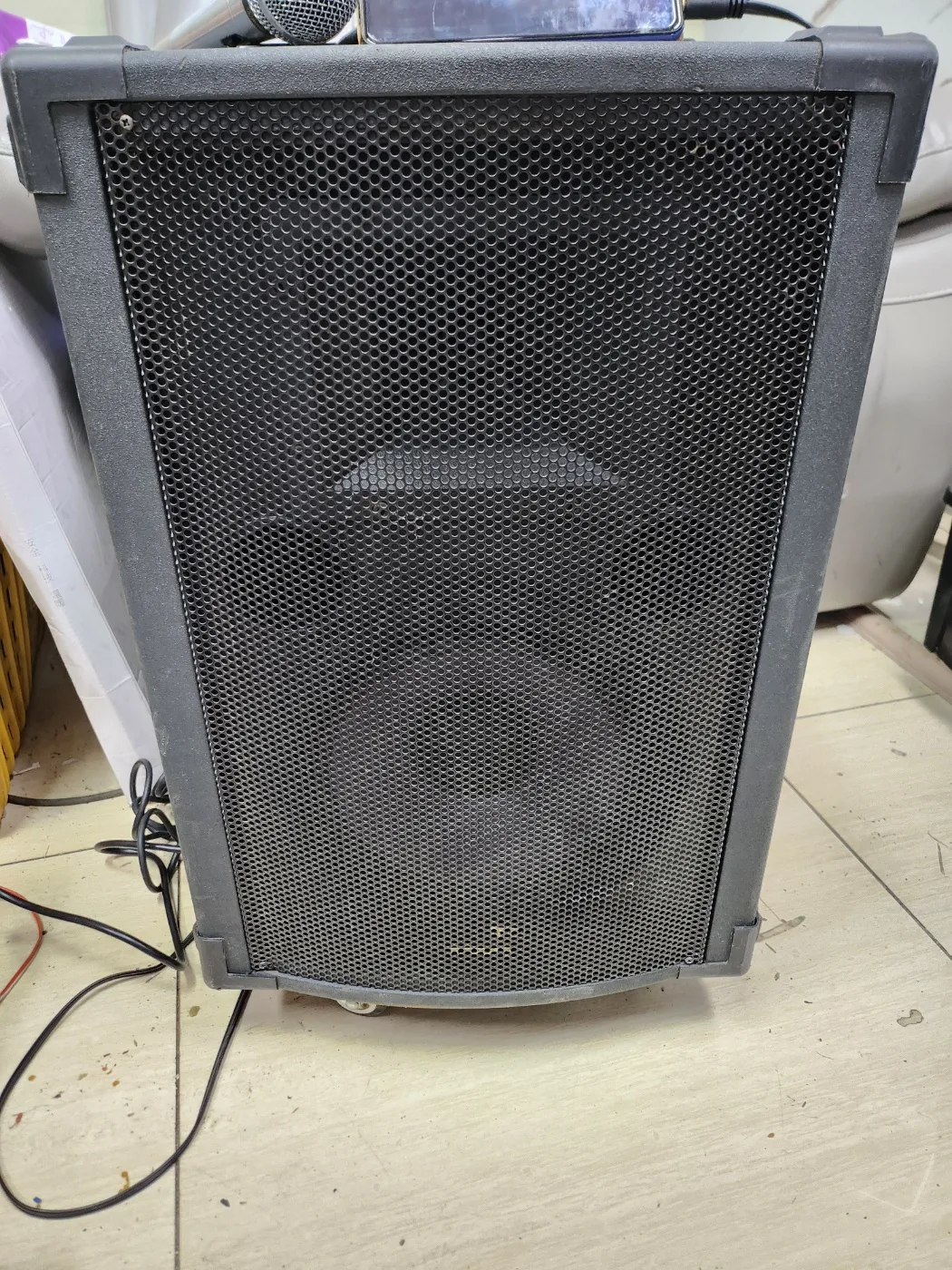 VASCOM 바스컴 WSM7151CT 250와트 강의용 행사용 이동식 앰프 중고입니다