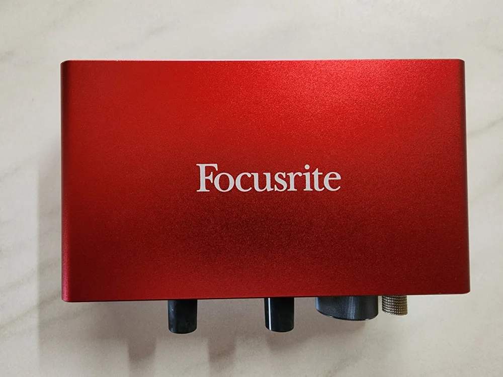 포커스라이트 스칼렛 솔로 3세대 오디오 인터페이스