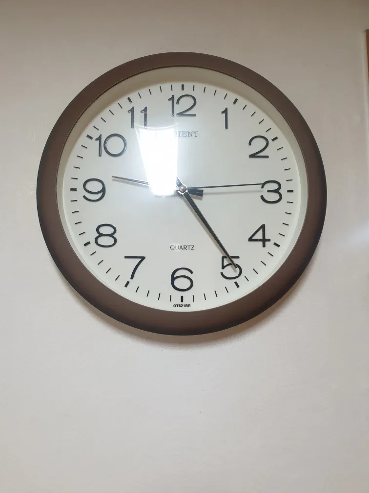 오리엔트 벽시계 중고 팝니다