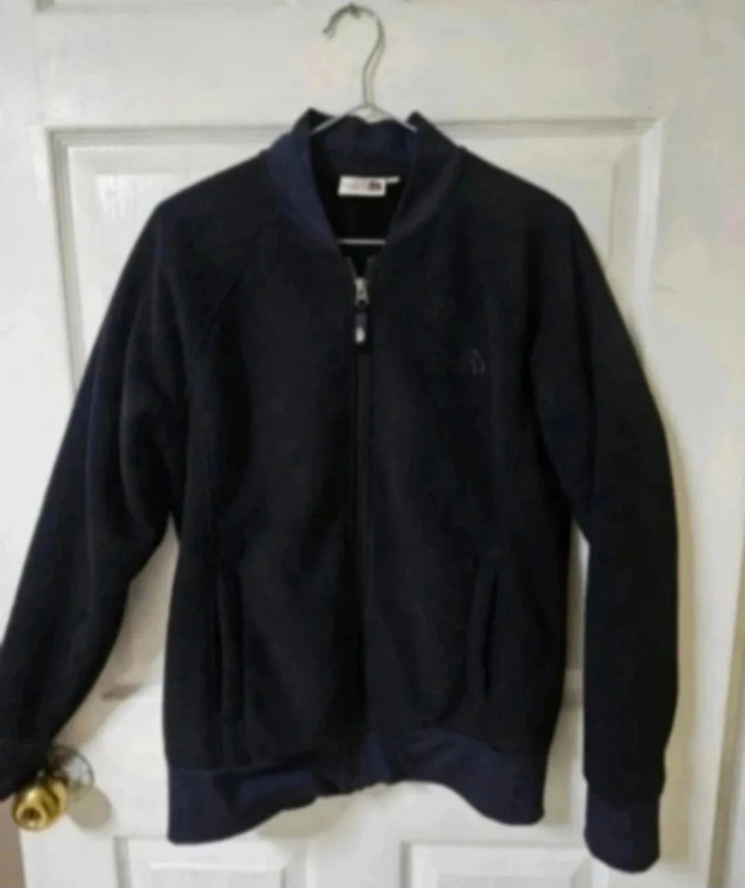 노스페이스 검정 플리스 자켓