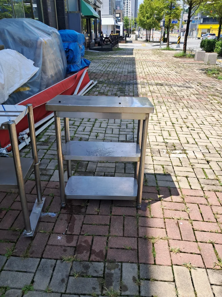 중고 스텐선반 덕트 작업대 처분합니다