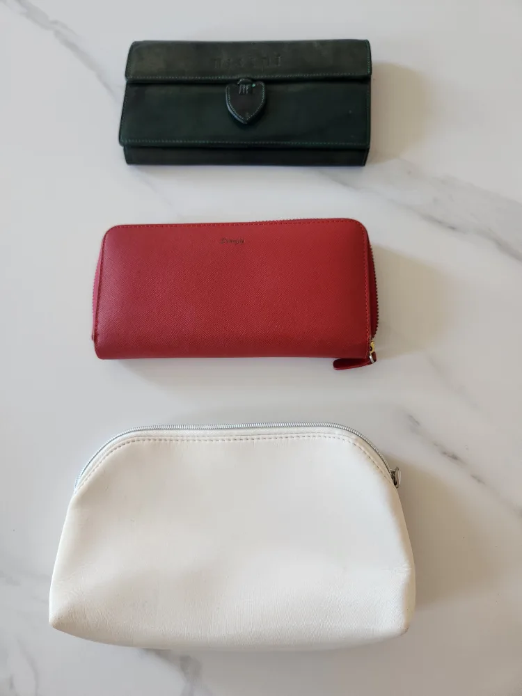 중고 지갑 3종 세트