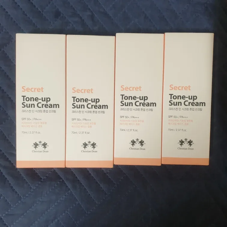 시크릿 톤업선크림 70ml × 4개